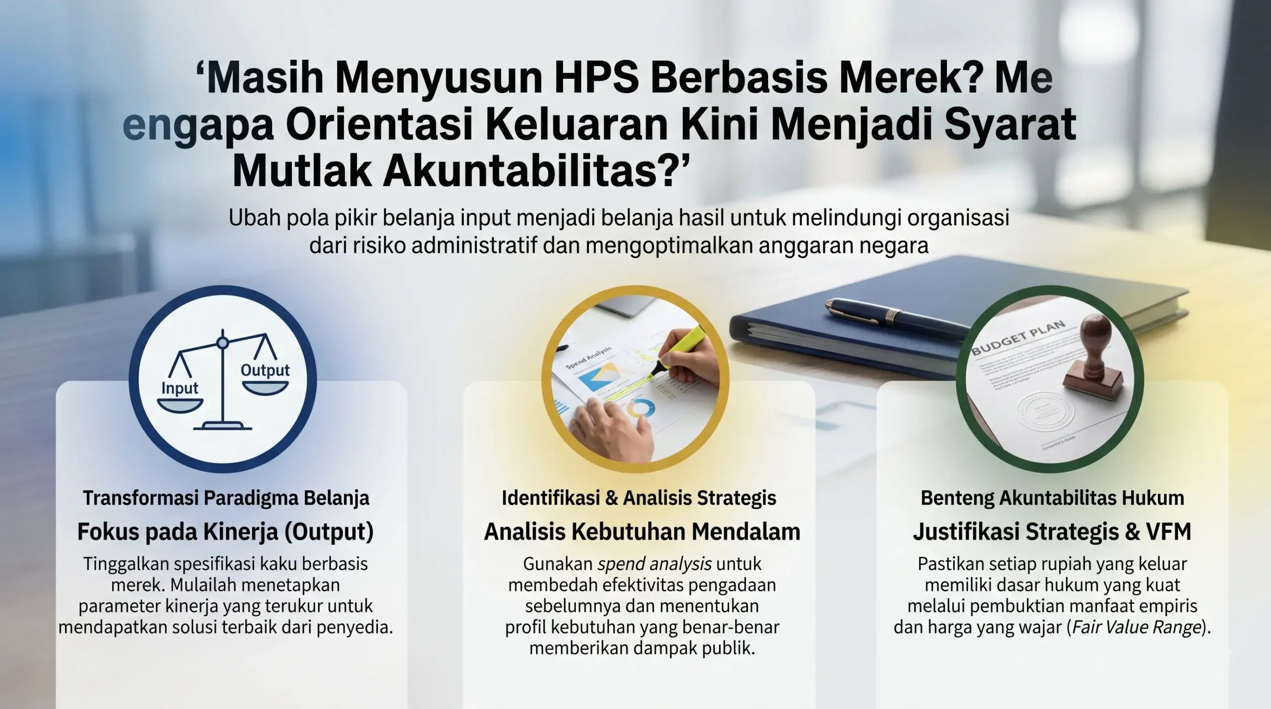 masih menyusun hps berbasis merek mengapa orientasi keluaran kini menjadi syarat mutlak akuntabilitas