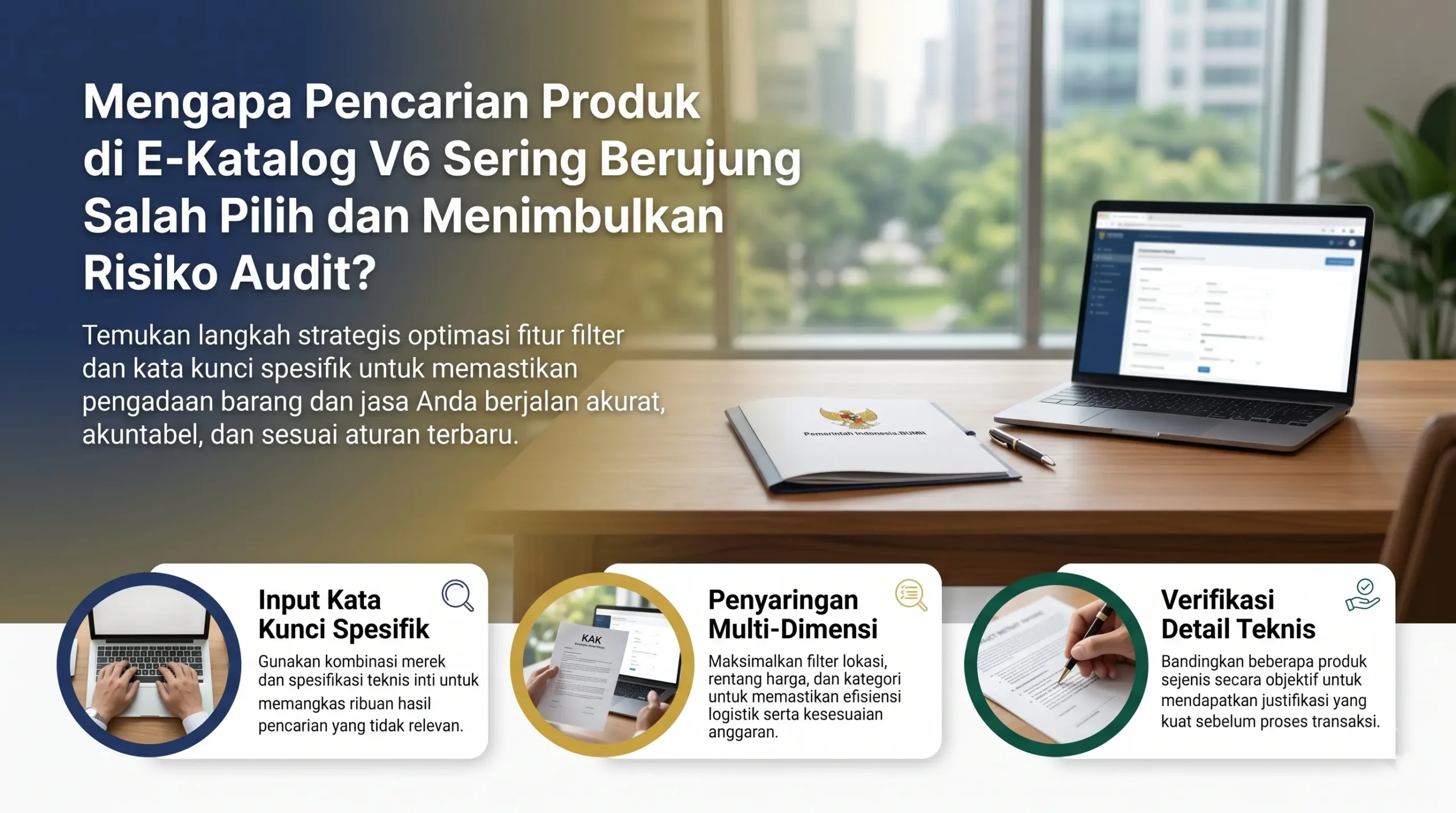 mengapa pencarian produk di e katalog v6 sering berujung salah pilih dan menimbulkan risiko audit