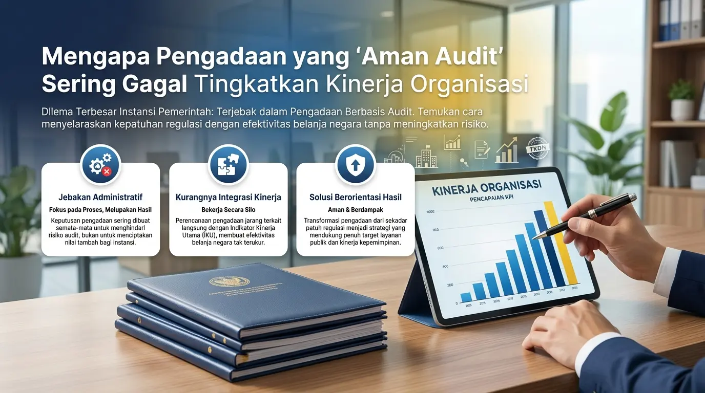 mengapa pengadaan yang aman dari audit sering gagal mendorong kinerja organisasi