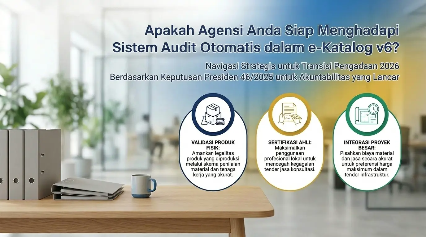 sudah siapkah instansi anda menghadapi sistem audit otomatis pada e katalog v6