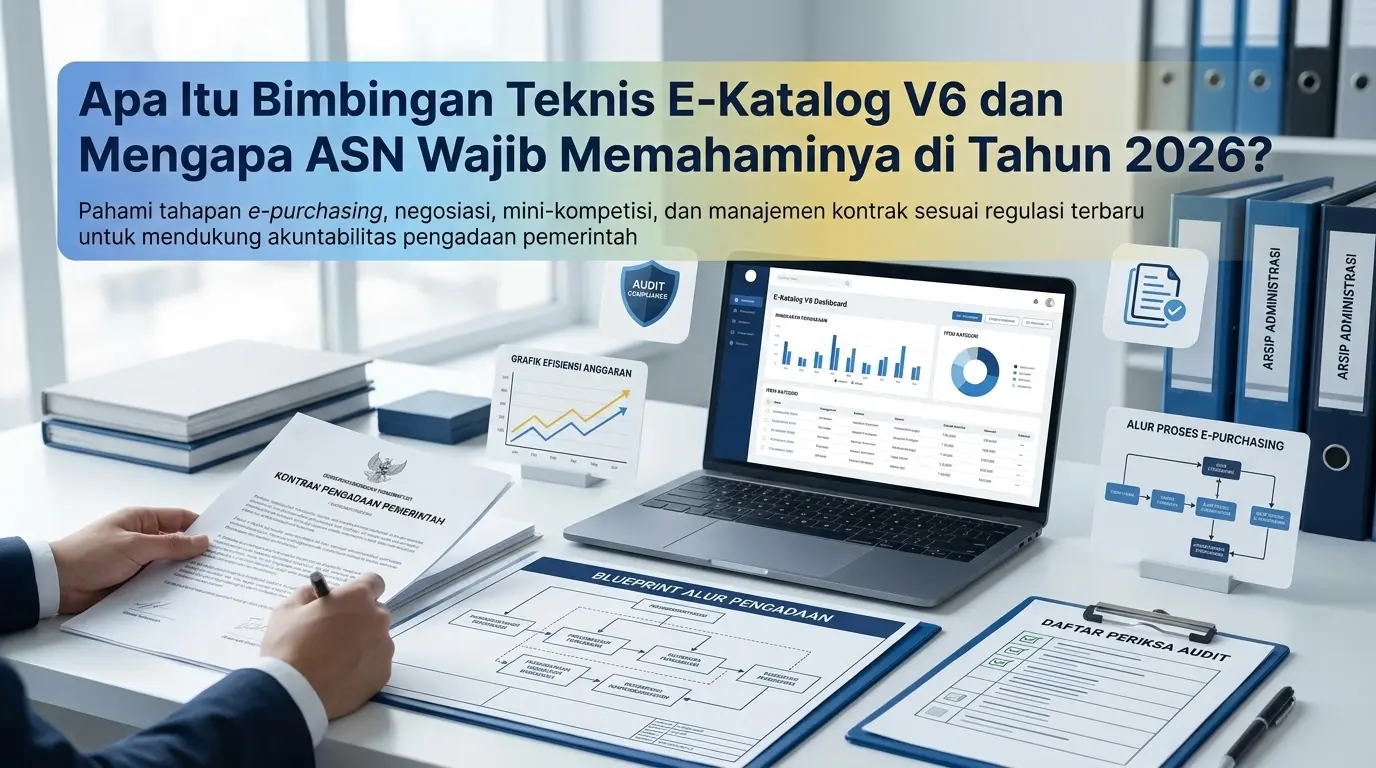 apa itu bimtek e katalog v6 dan mengapa asn wajib memahaminya di 2026