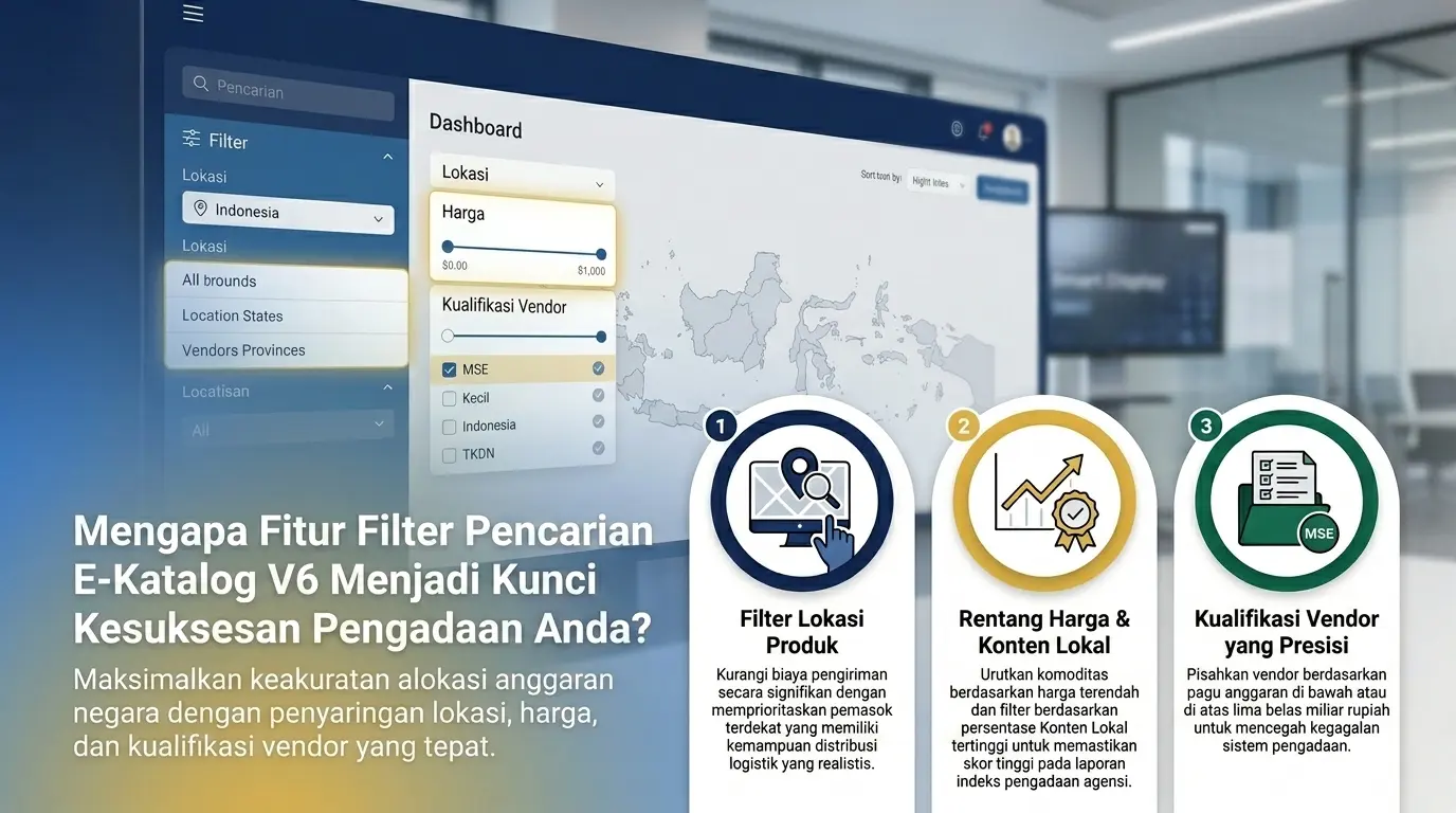 mengapa fitur filter pencarian e katalog v6 menjadi penentu keberhasilan pengadaan anda