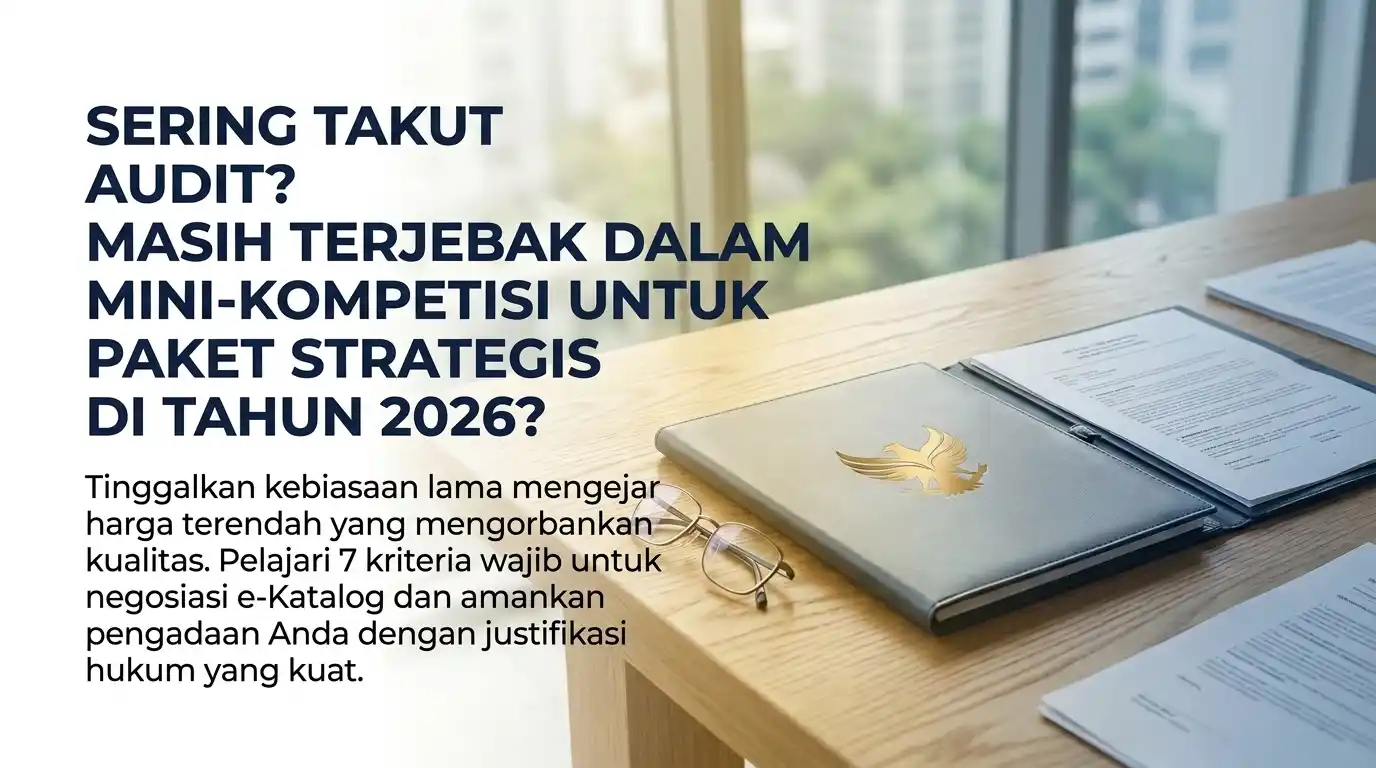 sering takut diaudit masih terjebak mini kompetisi untuk paket strategis di 2026