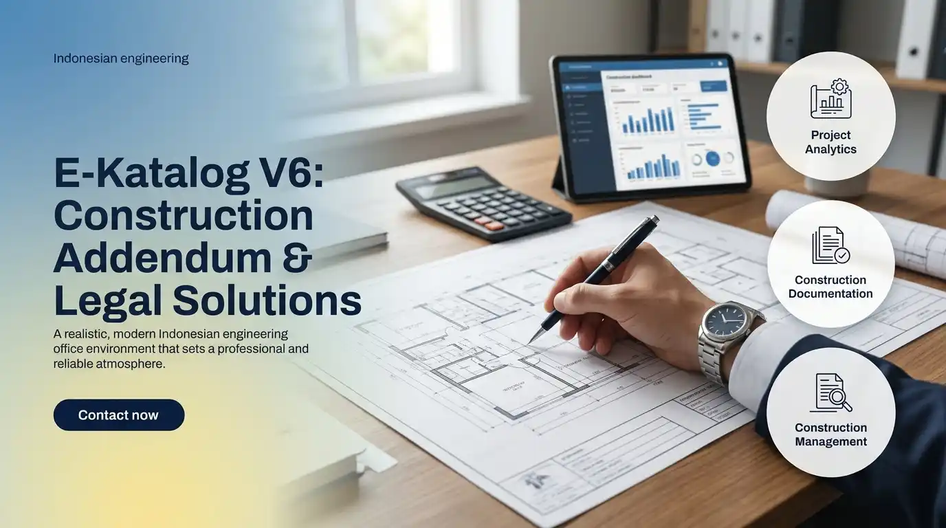 solusi mengurus adendum volume konstruksi e katalog v6 yang terkunci pasca bayar termin