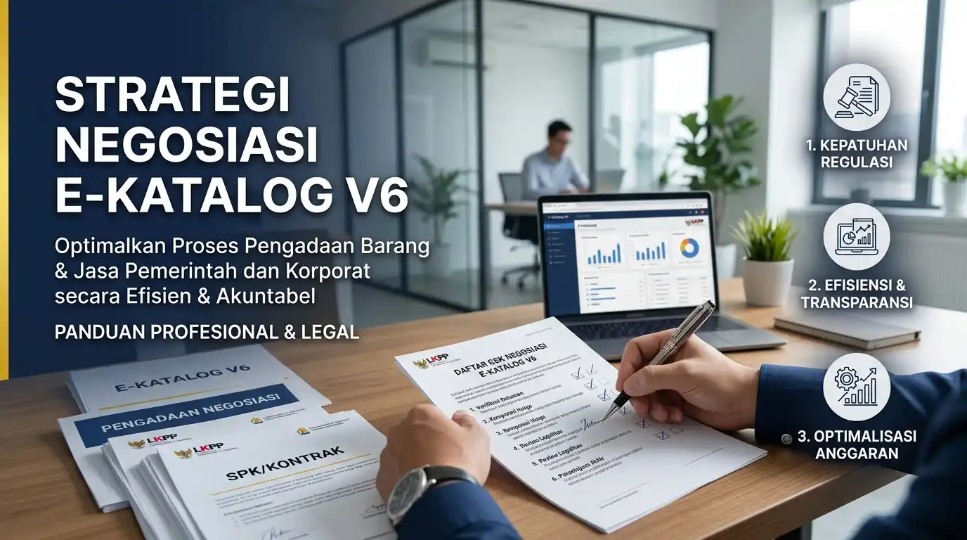 taktik menguasai 9 objek negosiasi e katalog v6 selain sekadar diskon harga